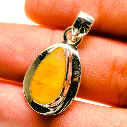 Ethiopian Opal Pendants handcrafted by Ana Silver Co - PD759505