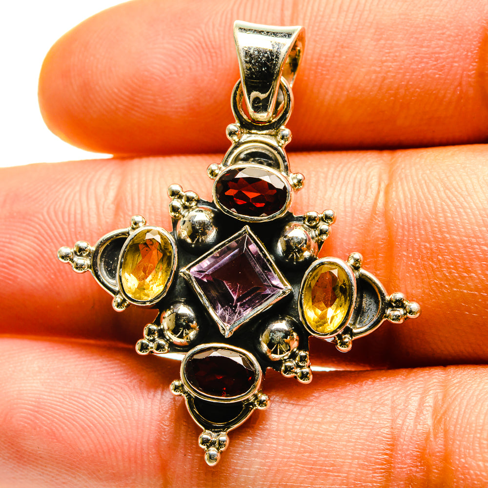 Amethyst Pendants handcrafted by Ana Silver Co - PD759518