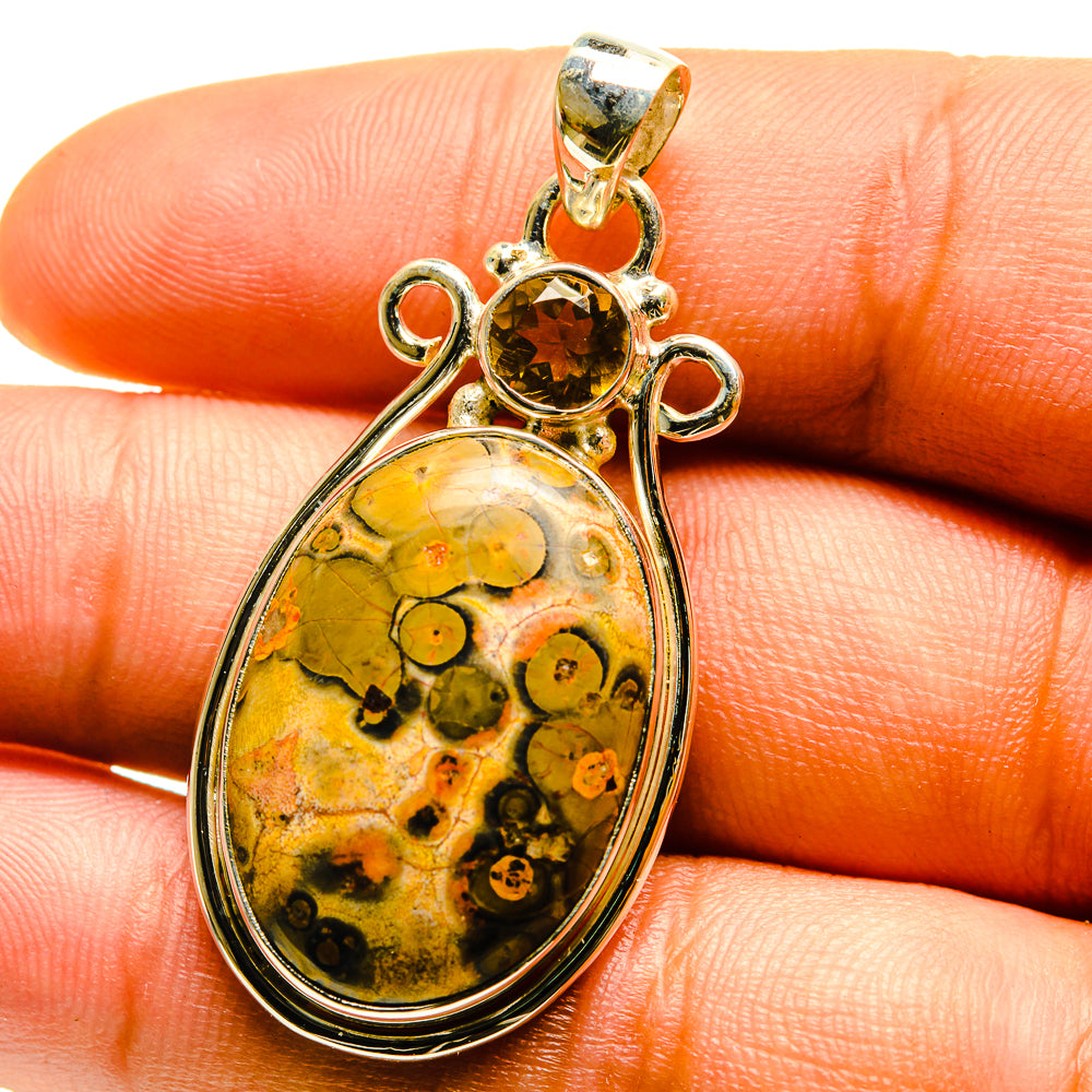Ocean Jasper Pendants handcrafted by Ana Silver Co - PD759525