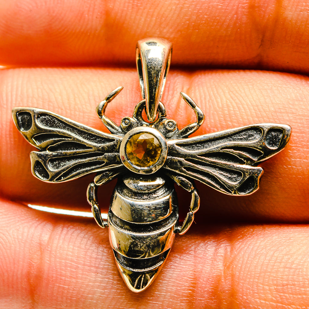 Citrine Pendants handcrafted by Ana Silver Co - PD759530