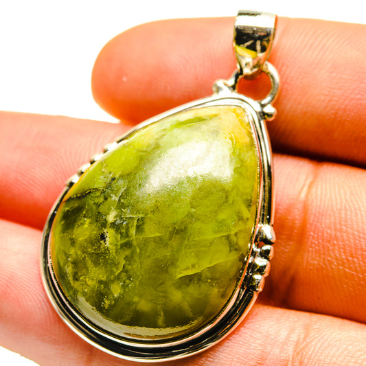 Rainforest Jasper Pendants handcrafted by Ana Silver Co - PD759537