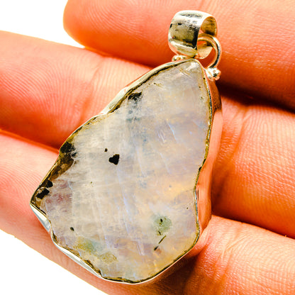 Rainbow Moonstone Pendants handcrafted by Ana Silver Co - PD759547