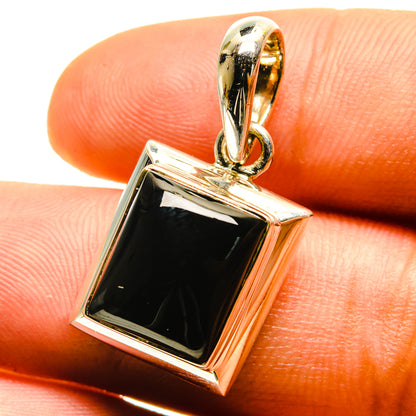 Black Onyx Pendants handcrafted by Ana Silver Co - PD759551