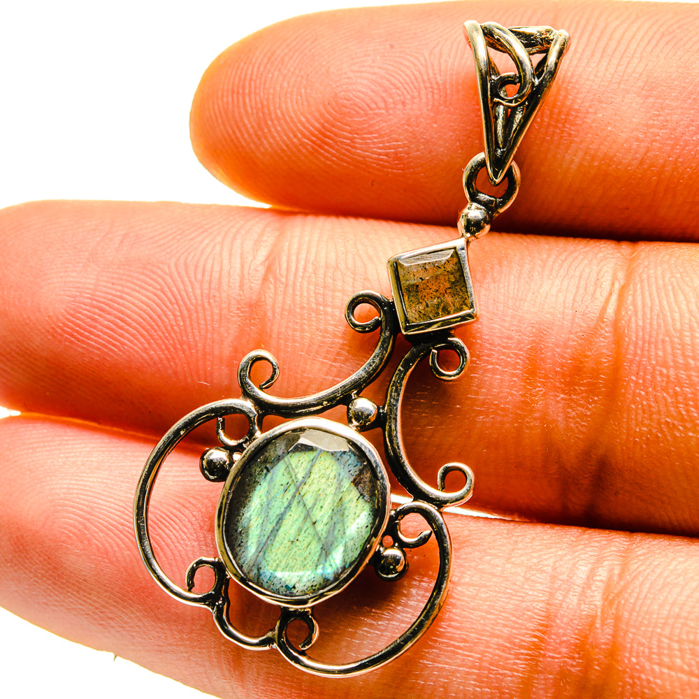 Labradorite Pendants handcrafted by Ana Silver Co - PD759559