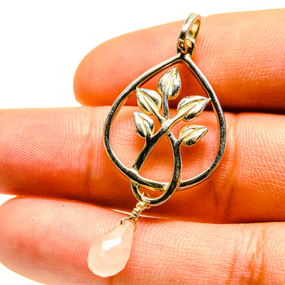 Rose Quartz Pendants handcrafted by Ana Silver Co - PD759573