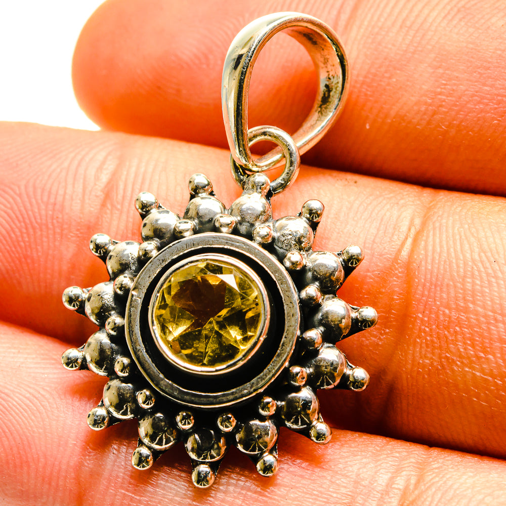 Citrine Pendants handcrafted by Ana Silver Co - PD759574