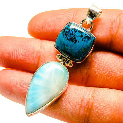 Larimar Pendants handcrafted by Ana Silver Co - PD759575