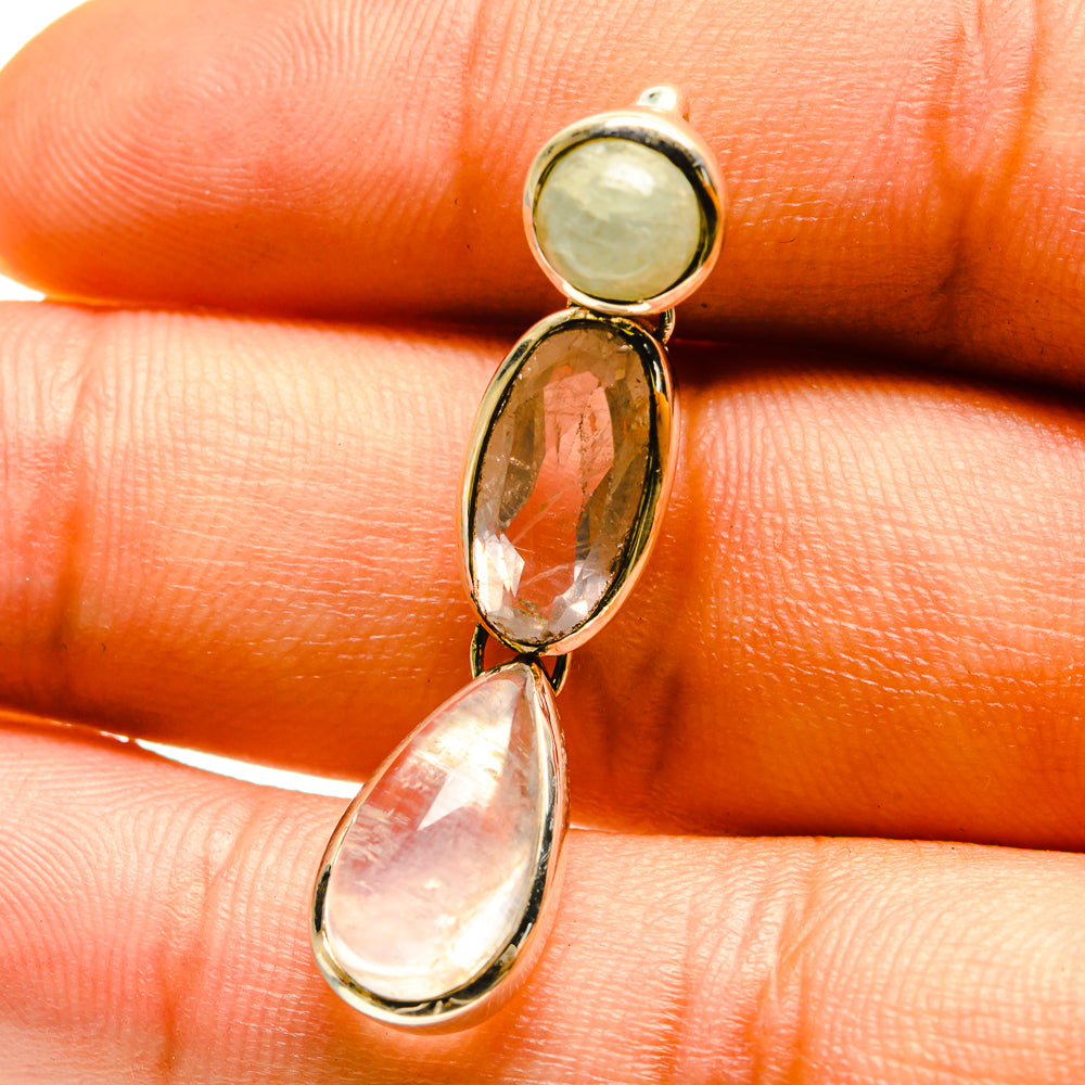 Rainbow Moonstone Pendants handcrafted by Ana Silver Co - PD759577