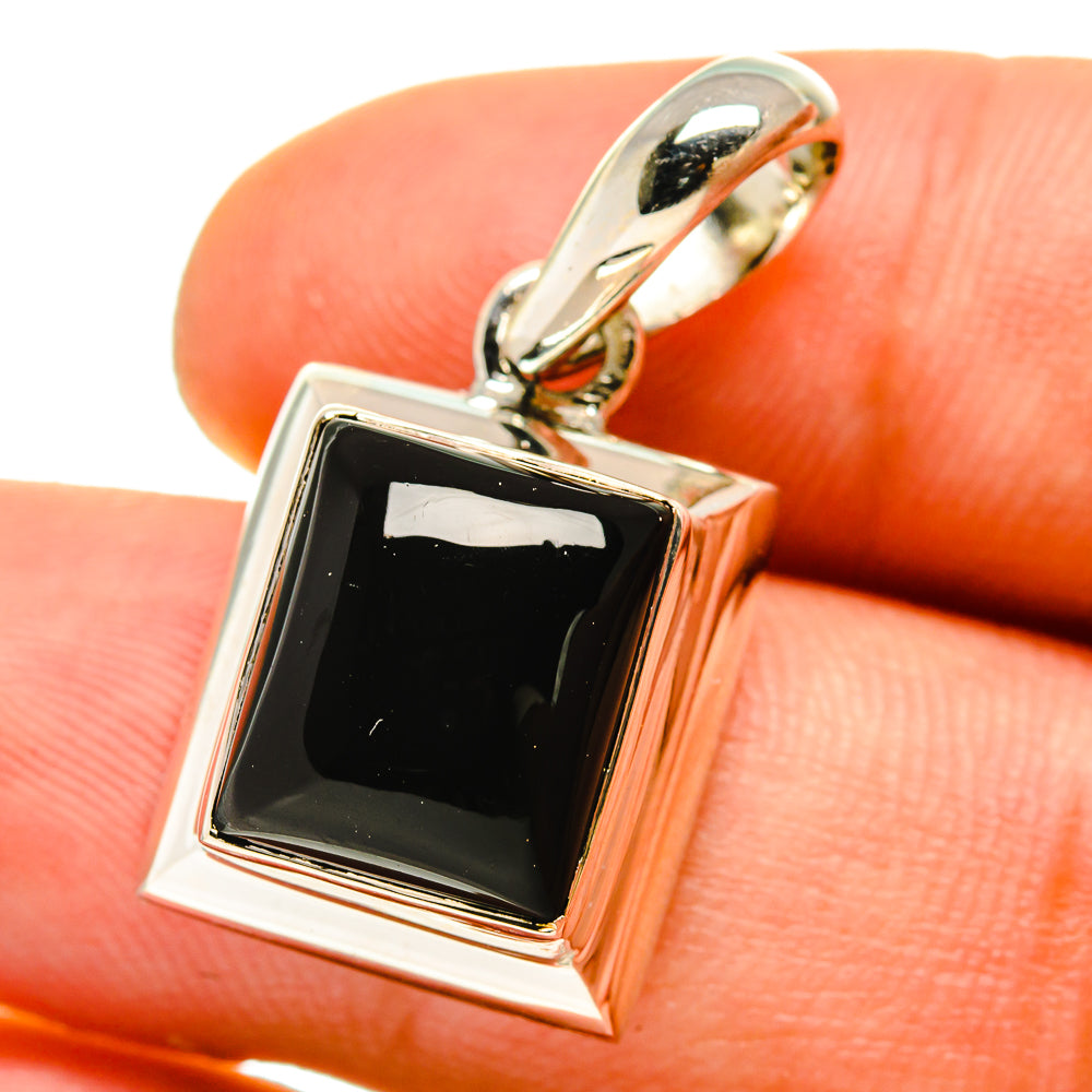 Black Onyx Pendants handcrafted by Ana Silver Co - PD759894