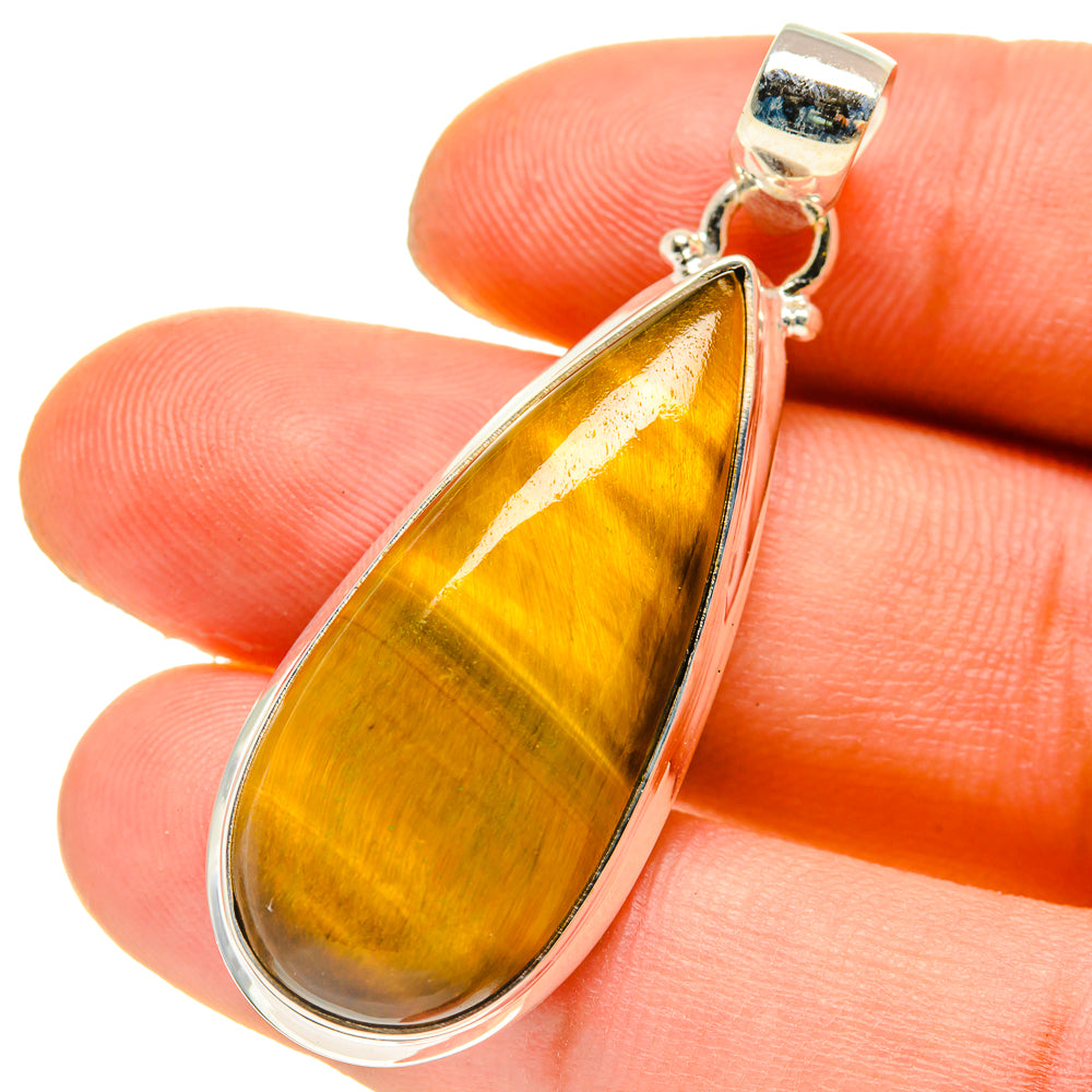 Tiger Eye Pendants handcrafted by Ana Silver Co - PD759895