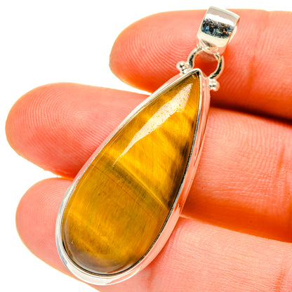 Tiger Eye Pendants handcrafted by Ana Silver Co - PD759895