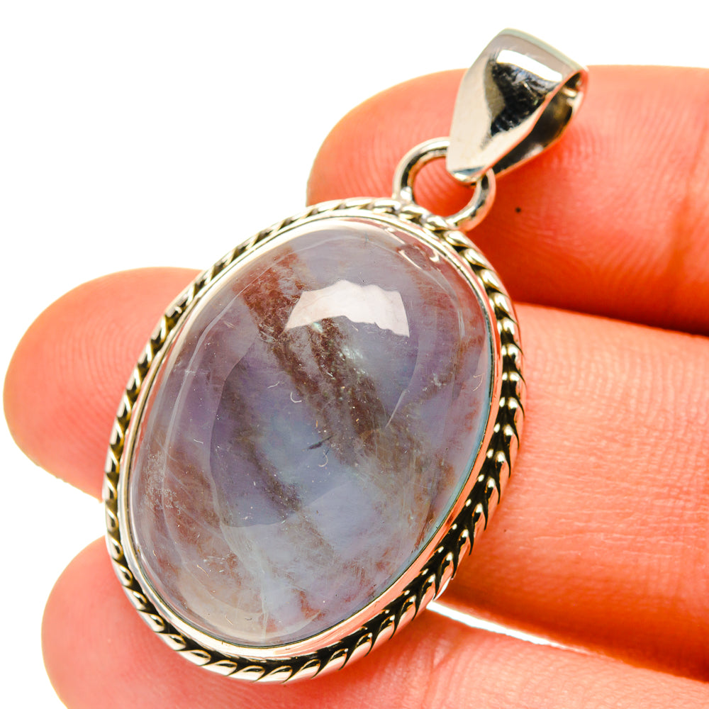 Blue Fluorite Pendants handcrafted by Ana Silver Co - PD759896