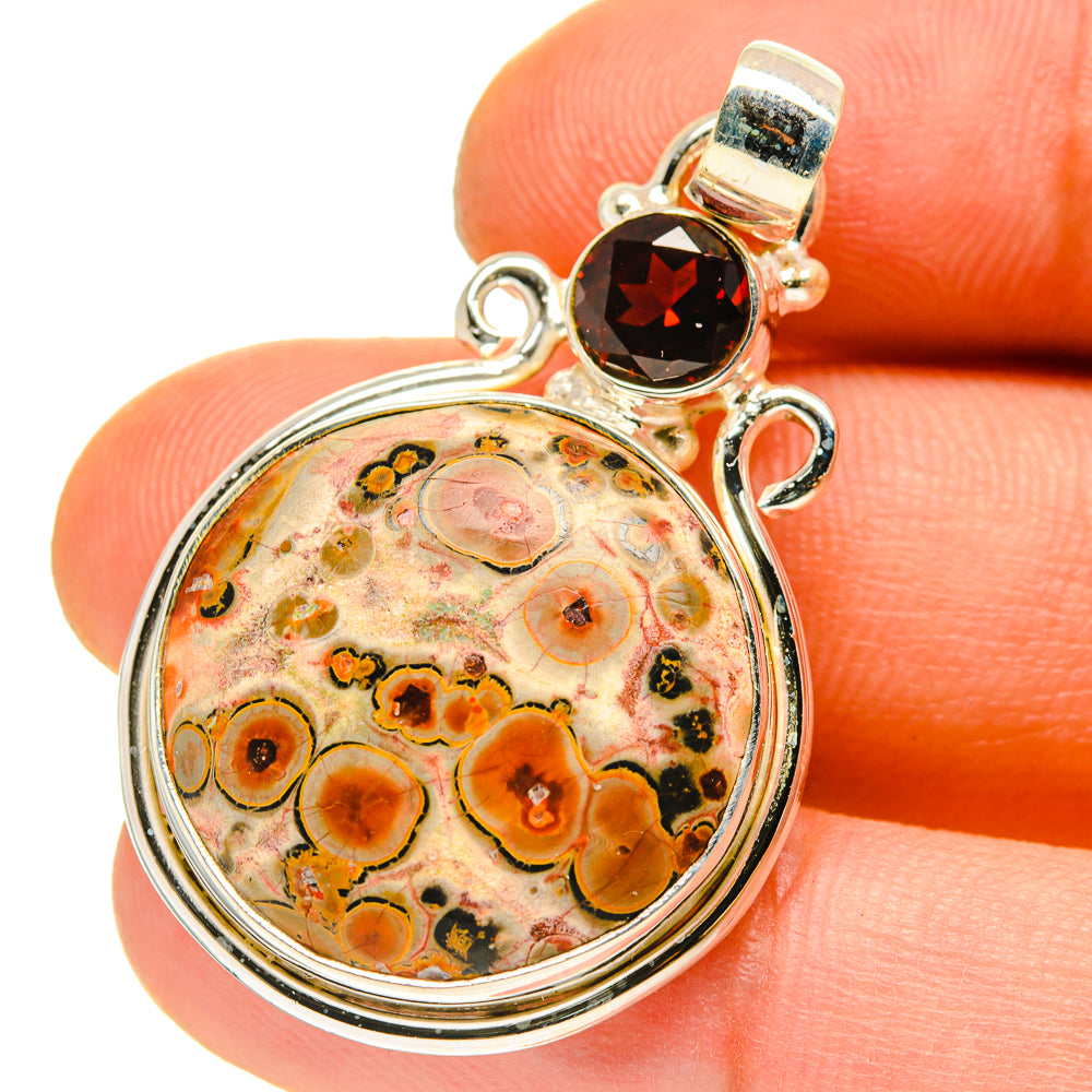 Poppy Jasper Pendants handcrafted by Ana Silver Co - PD759903