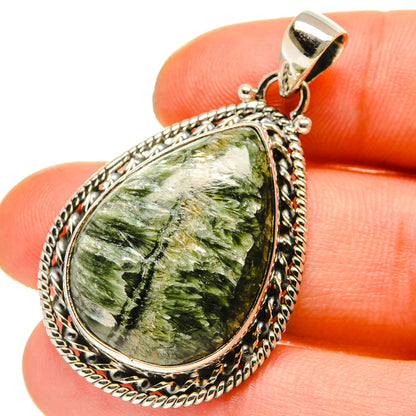 Seraphinite Pendants handcrafted by Ana Silver Co - PD759907