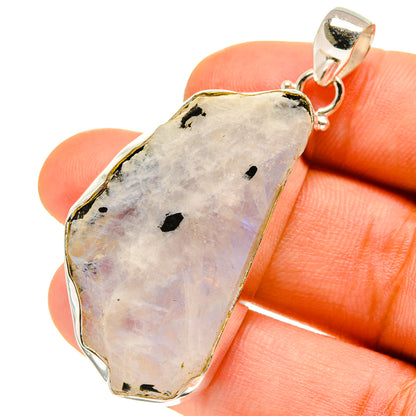 Rainbow Moonstone Pendants handcrafted by Ana Silver Co - PD759910