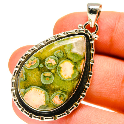 Rainforest Opal Pendants handcrafted by Ana Silver Co - PD759914