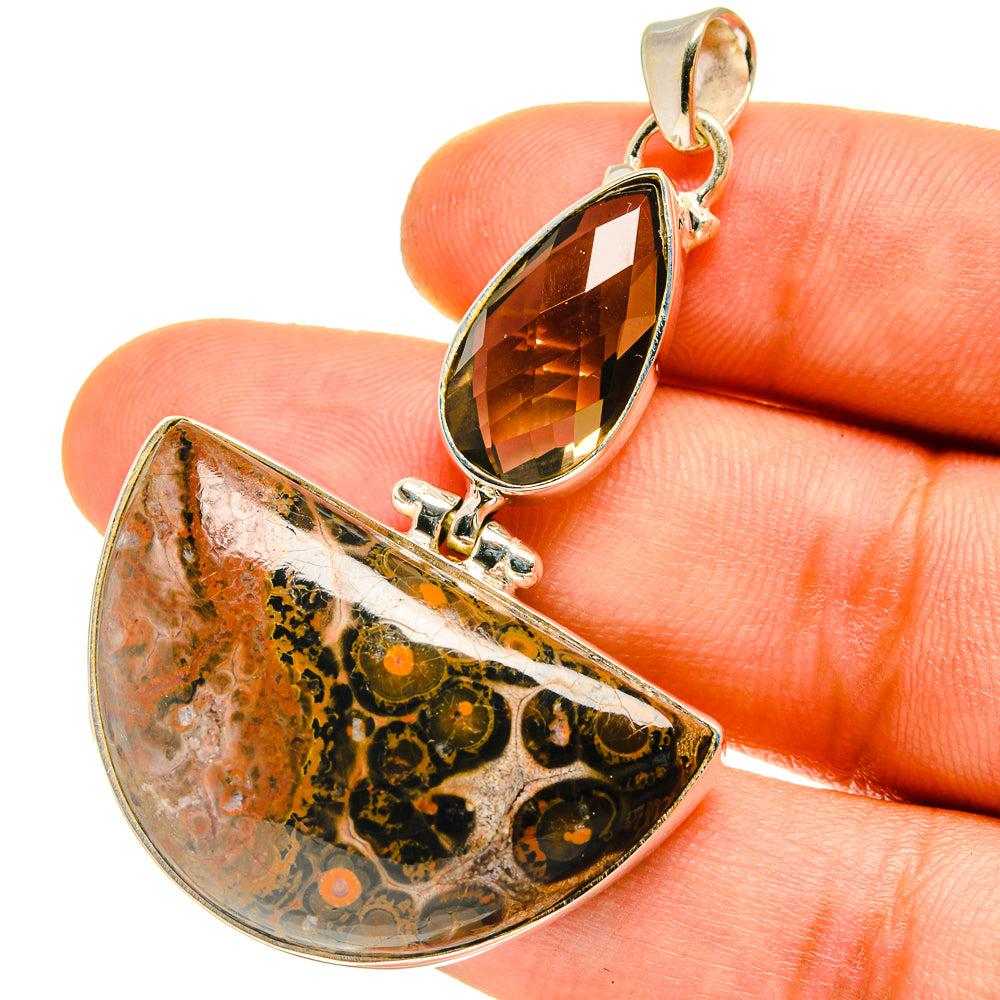 Poppy Jasper Pendants handcrafted by Ana Silver Co - PD759920