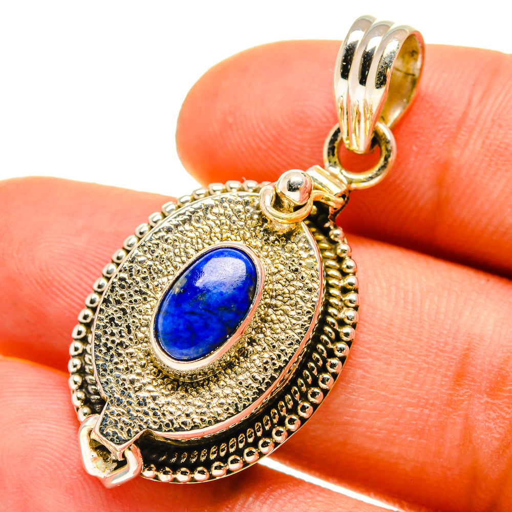Lapis Lazuli Pendants handcrafted by Ana Silver Co - PD759922