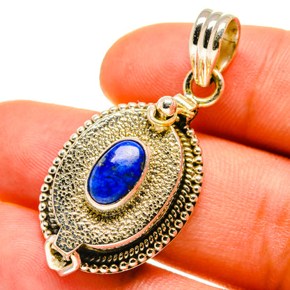 Lapis Lazuli Pendants handcrafted by Ana Silver Co - PD759922