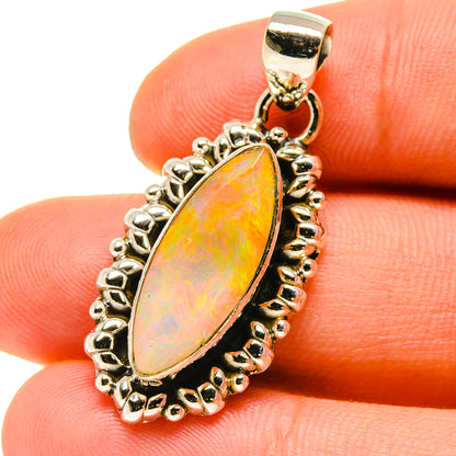 Ethiopian Opal Pendants handcrafted by Ana Silver Co - PD759923