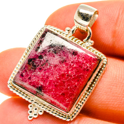 Rhodonite Pendants handcrafted by Ana Silver Co - PD759929
