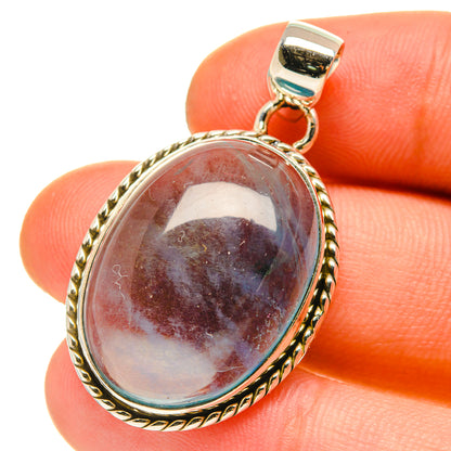 Blue Fluorite Pendants handcrafted by Ana Silver Co - PD759931