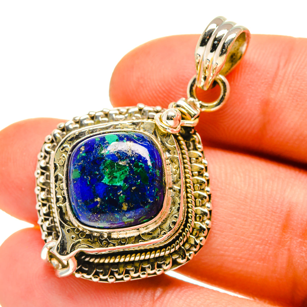 Azurite Pendants handcrafted by Ana Silver Co - PD759935