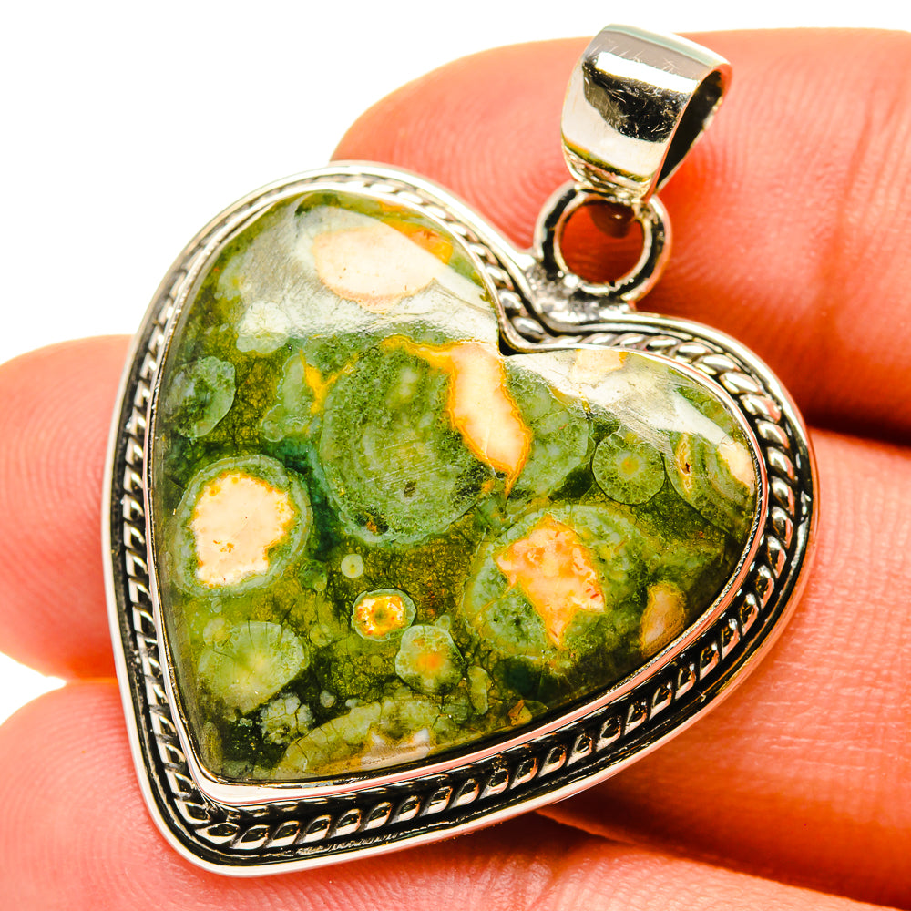 Rainforest Opal Pendants handcrafted by Ana Silver Co - PD759955
