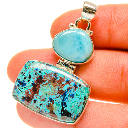 Shattuckite Pendants handcrafted by Ana Silver Co - PD759968