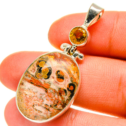 Poppy Jasper Pendants handcrafted by Ana Silver Co - PD759970