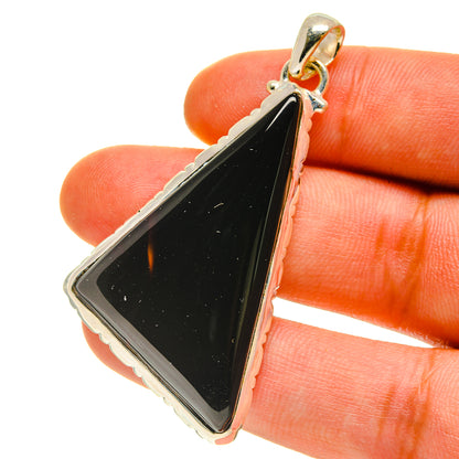Black Onyx Pendants handcrafted by Ana Silver Co - PD759973
