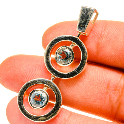 Blue Topaz Pendants handcrafted by Ana Silver Co - PD759975