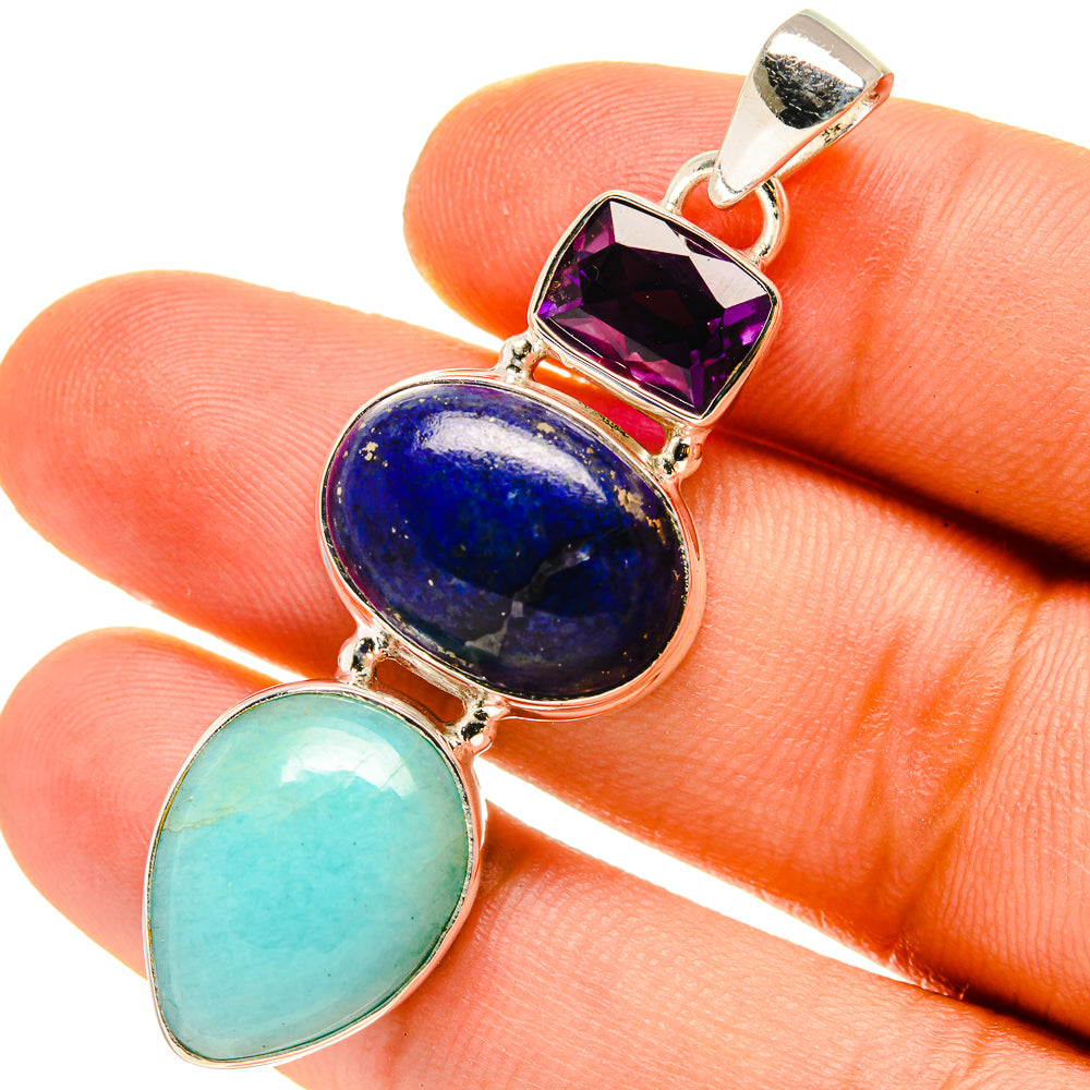 Larimar Pendants handcrafted by Ana Silver Co - PD759978