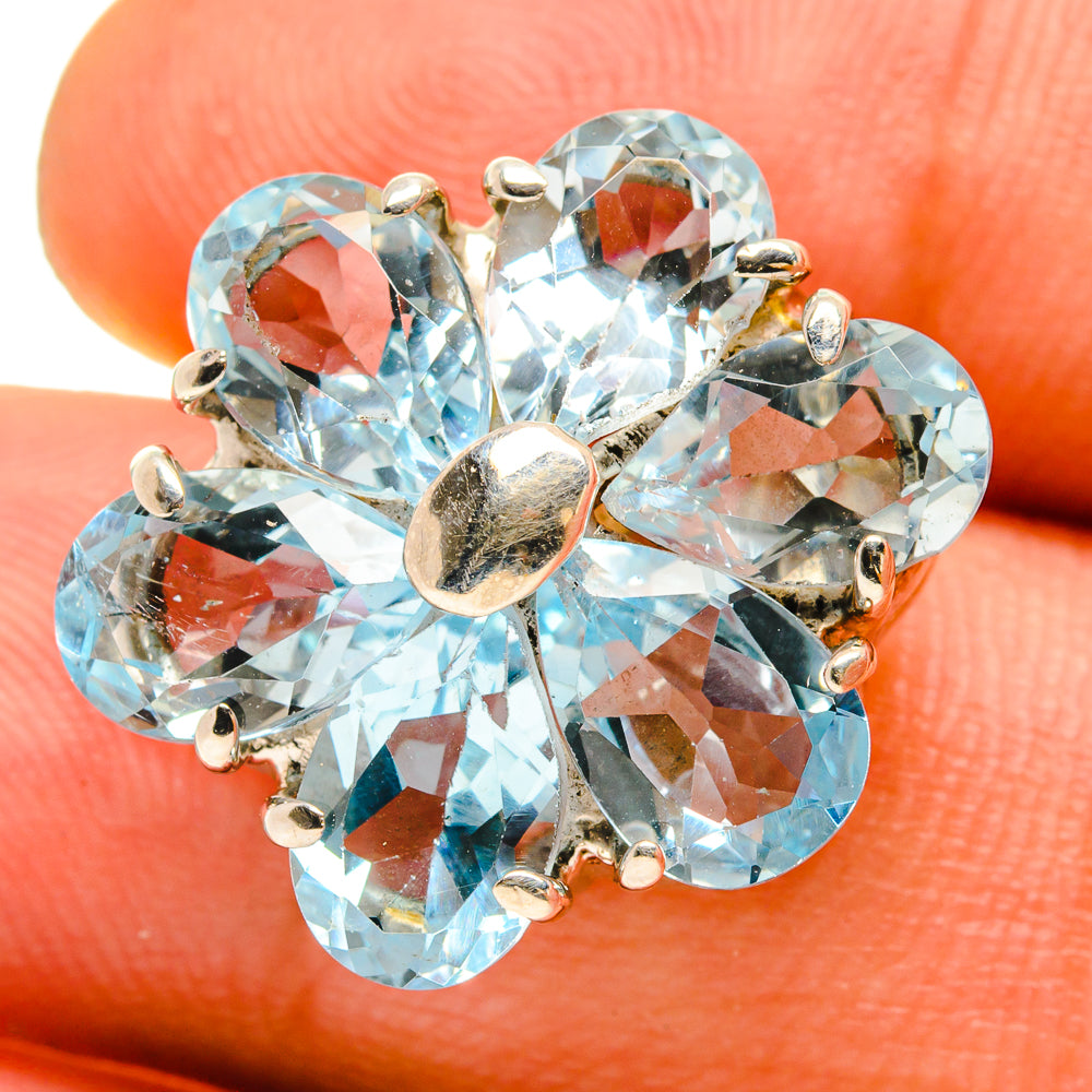 Blue Topaz Pendants handcrafted by Ana Silver Co - PD759986