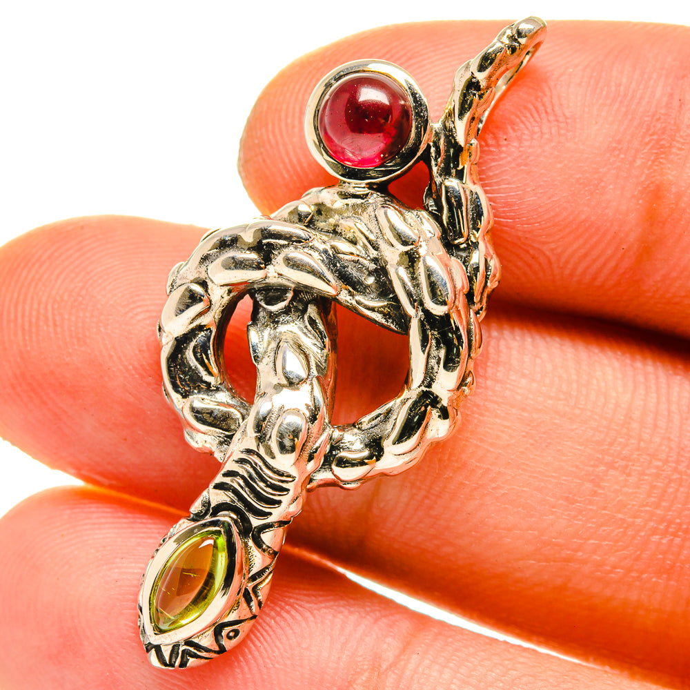 Garnet Pendants handcrafted by Ana Silver Co - PD759996
