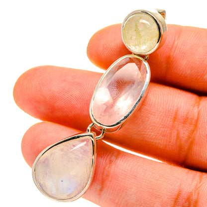 Rainbow Moonstone Pendants handcrafted by Ana Silver Co - PD759997