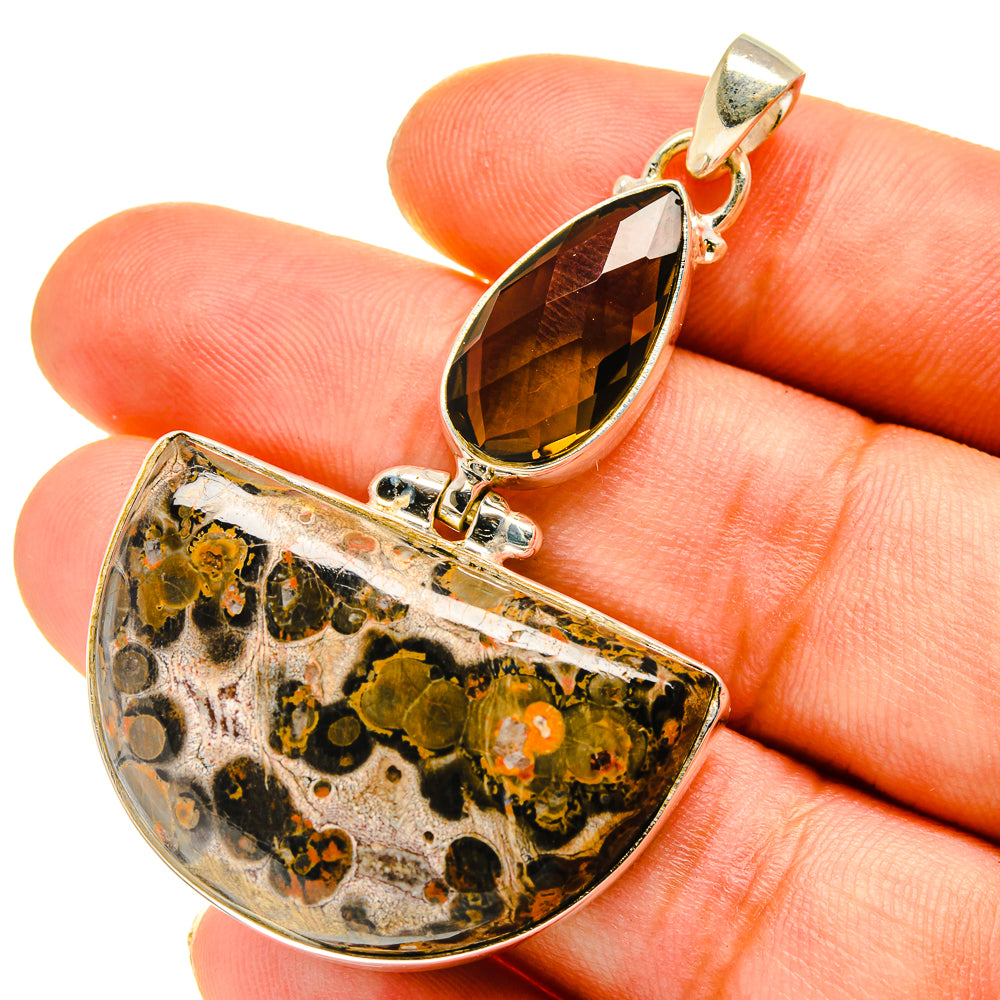 Poppy Jasper Pendants handcrafted by Ana Silver Co - PD760003