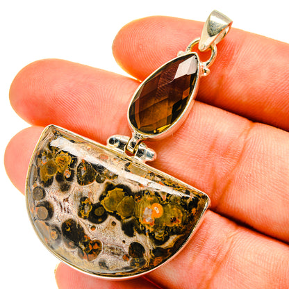 Poppy Jasper Pendants handcrafted by Ana Silver Co - PD760003