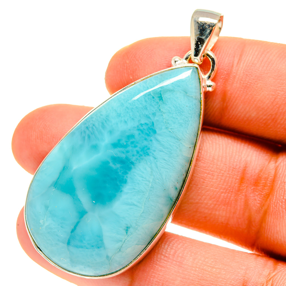 Larimar Pendants handcrafted by Ana Silver Co - PD760008
