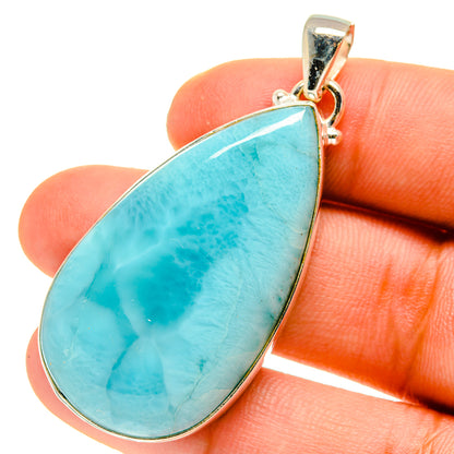 Larimar Pendants handcrafted by Ana Silver Co - PD760008