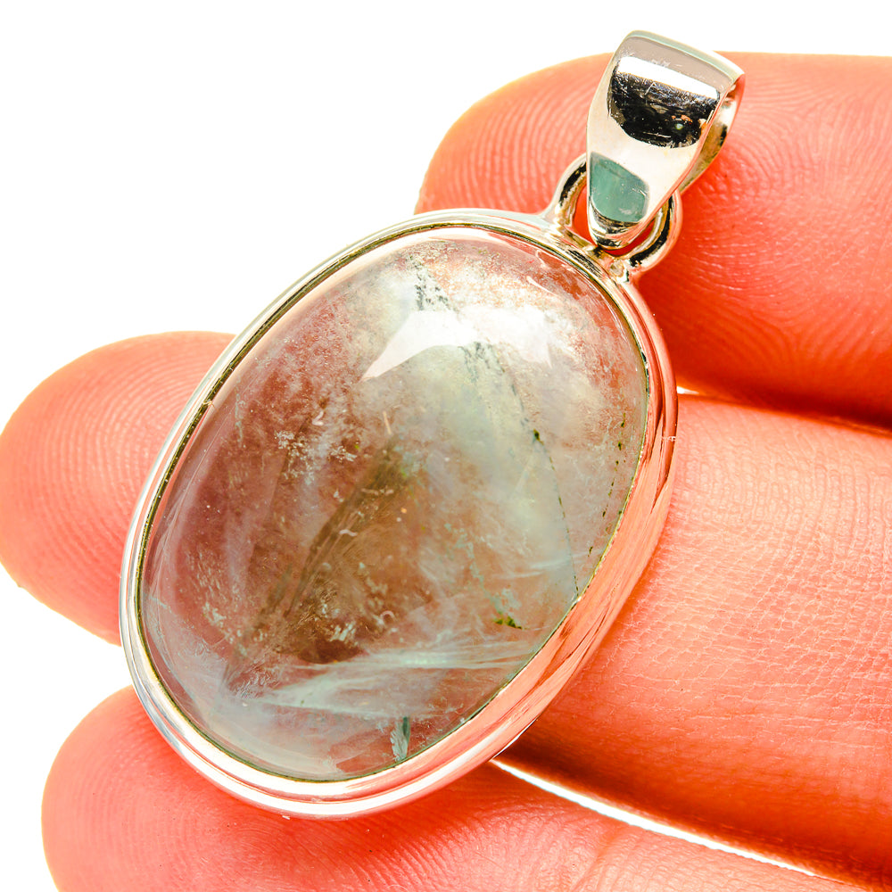 Blue Fluorite Pendants handcrafted by Ana Silver Co - PD760023