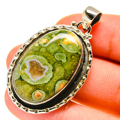 Rainforest Opal Pendants handcrafted by Ana Silver Co - PD760030