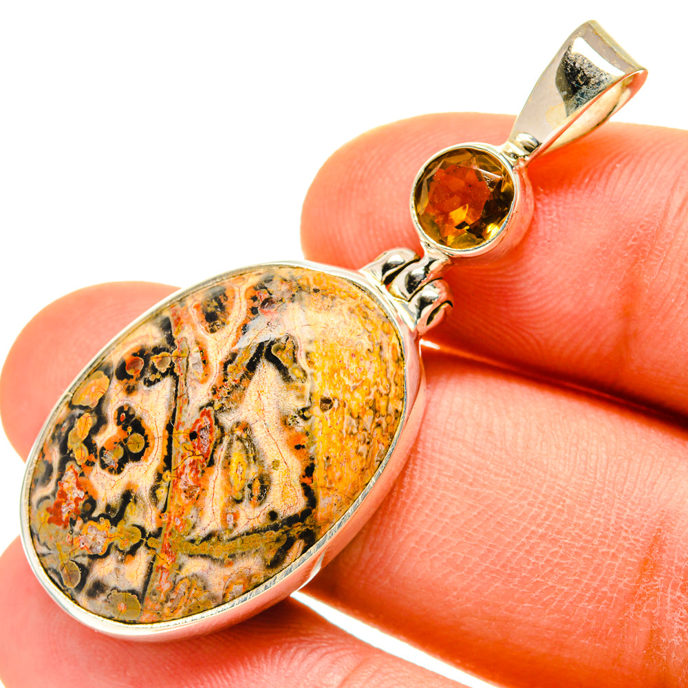Poppy Jasper Pendants handcrafted by Ana Silver Co - PD760035