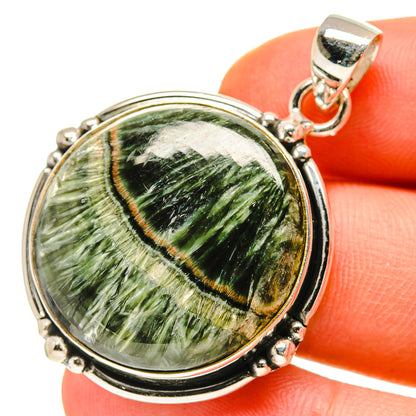 Seraphinite Pendants handcrafted by Ana Silver Co - PD760042