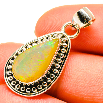 Ethiopian Opal Pendants handcrafted by Ana Silver Co - PD760045