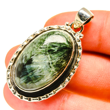 Seraphinite Pendants handcrafted by Ana Silver Co - PD760046