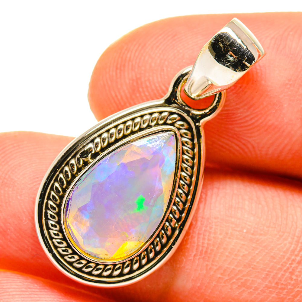Ethiopian Opal Pendants handcrafted by Ana Silver Co - PD760047