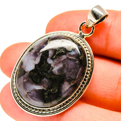 Gabbro Stone Pendants handcrafted by Ana Silver Co - PD760050