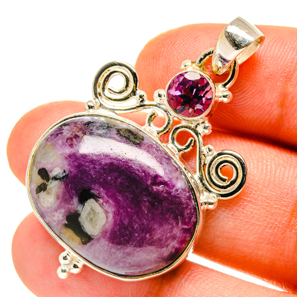Tiffany Stone Pendants handcrafted by Ana Silver Co - PD760057