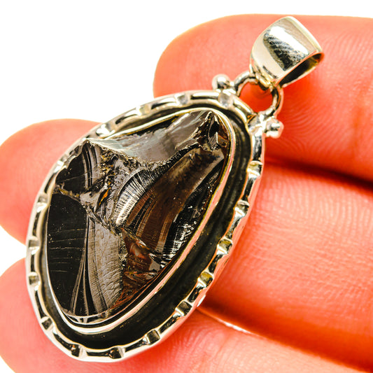 Shungite Pendants handcrafted by Ana Silver Co - PD760058